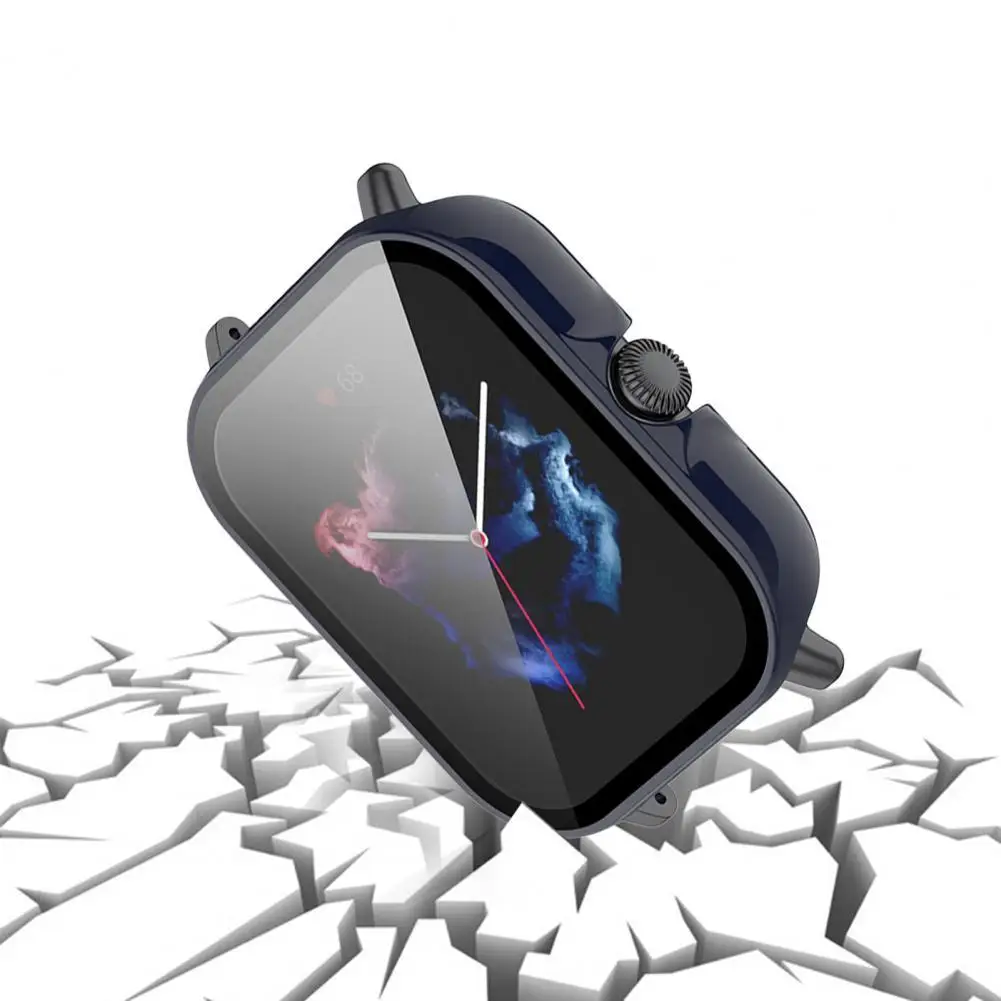 Защитный чехол, прочный защитный чехол с полным покрытием, ударопрочный полезный бампер для экрана умных часов
Защитный чехол, прочный защитный чехол с полным покрытием, ударопрочный полезный бампер для экрана умных часов