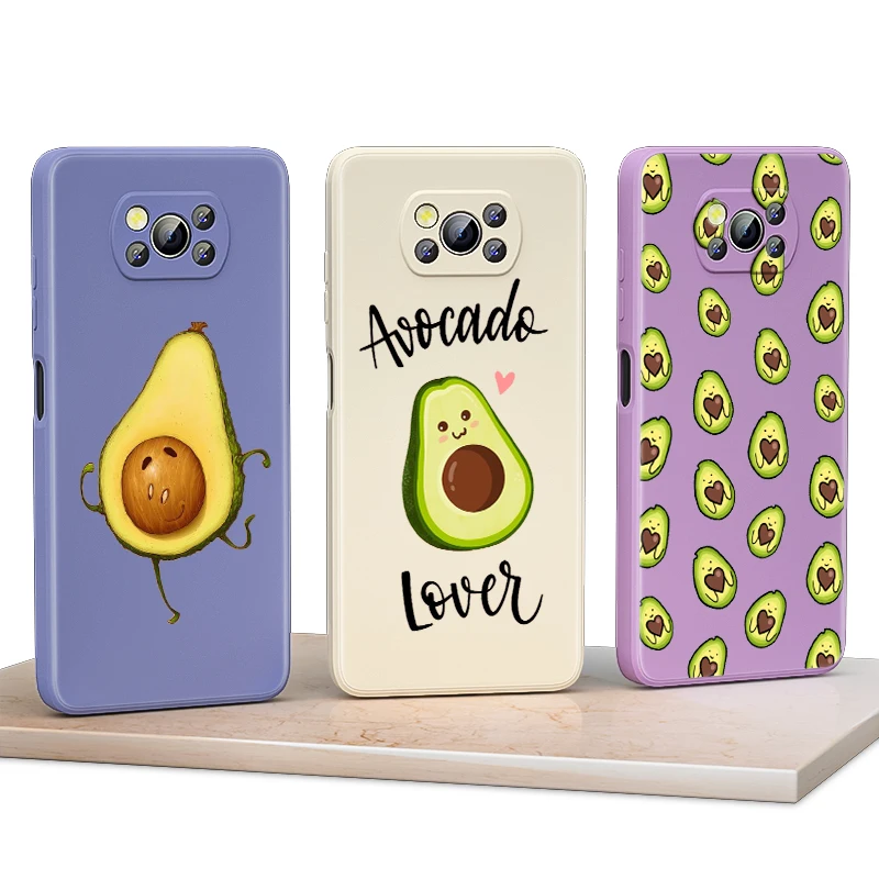 Cute Cartoon Avocado Love for Xiaomi Poco F3 GT X3 NFC M3 C3 M2 X2 Pro 5G Liquid Silicone Soft Cover Shockproof Phone Case
Cute Cartoon Avocado Love for Xiaomi Poco F3 GT X3 NFC M3 C3 M2 X2 Pro 5G Liquid Silicone Soft Cover Shockproof Phone Case