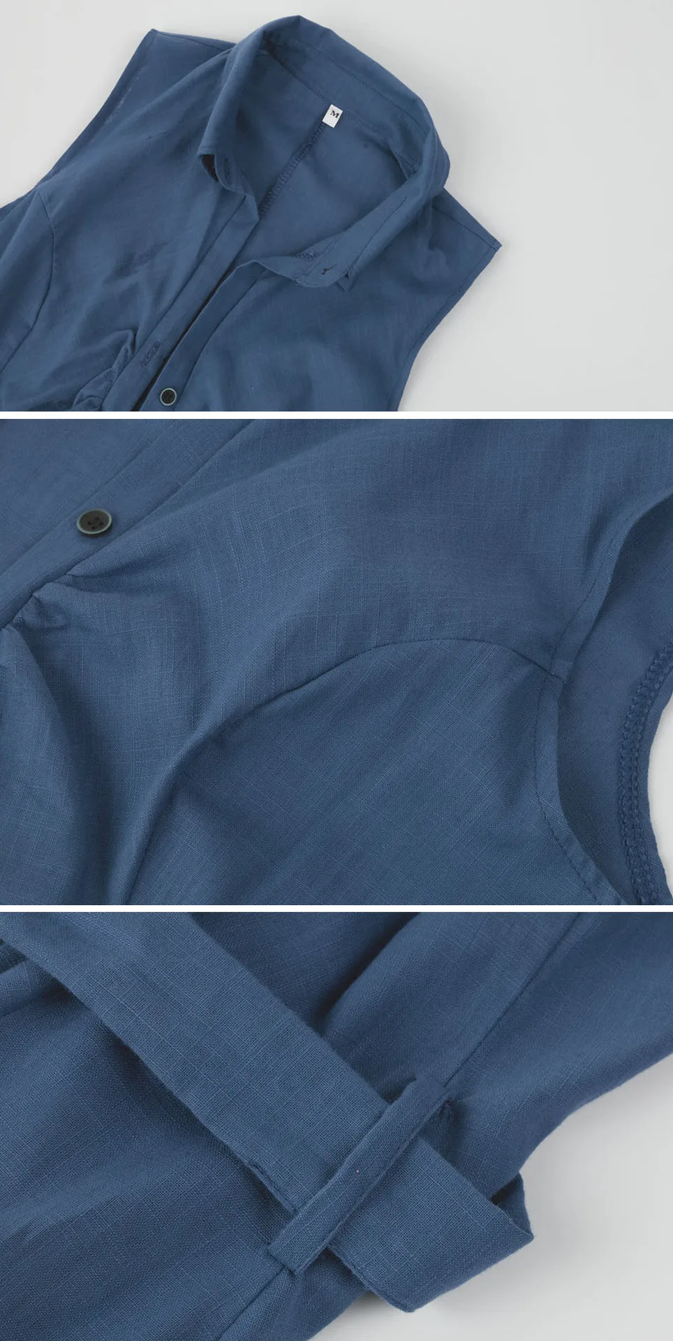 Women Dress Summer Sleeveless Party Dress Sexy V-neck Turn-down Collar Bandage A-Line Dress Button Decor Solid Color Belt Dress
Women Dress Summer Sleeveless Party Dress Sexy V-neck Turn-down Collar Bandage A-Line Dress Button Decor Solid Color Belt Dress