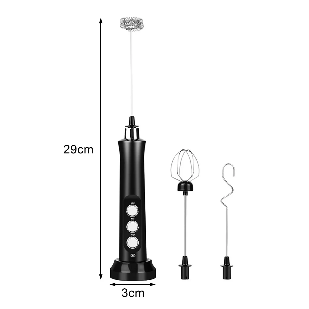 USB Rechargeable Foam Maker Kitchen Drink Mixer Whisk Stainless Steel Stirrer Coffee Eggbeater Electric Milk Frother Handheld
USB Rechargeable Foam Maker Kitchen Drink Mixer Whisk Stainless Steel Stirrer Coffee Eggbeater Electric Milk Frother Handheld