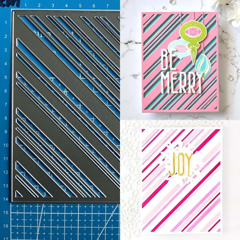 Lucky Goddess Metal Cutting Dies Diagonal stripes panel diy Scrapbooking Photo Album Decorative Embossing Paper Card Crafts Die
Lucky Goddess Metal Cutting Dies Diagonal stripes panel diy Scrapbooking Photo Album Decorative Embossing Paper Card Crafts Die