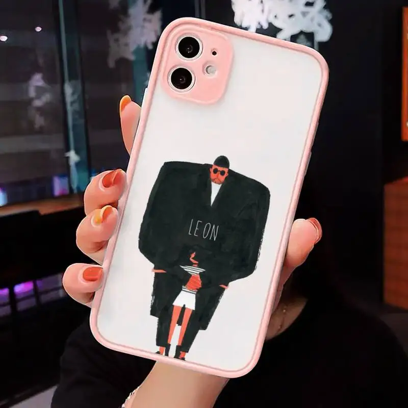 Killer Leon Uncle Girl Phone Case Matte Transparent for iPhone 7 8 11 12 s mini pro X XS XR MAX Plus cover funda
Killer Leon Uncle Girl Phone Case Matte Transparent for iPhone 7 8 11 12 s mini pro X XS XR MAX Plus cover funda