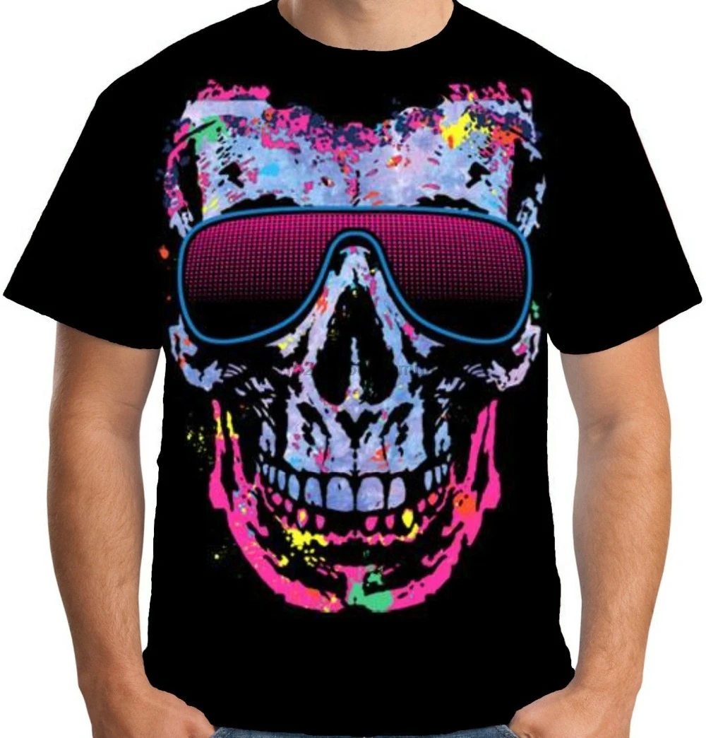 Mens T Shirt Cool Shady Skull Psychedelic Rave Dj Festival New Arrive Mens T-Shirt Casual Man Funny T Shirts
Mens T Shirt Cool Shady Skull Psychedelic Rave Dj Festival New Arrive Mens T-Shirt Casual Man Funny T Shirts