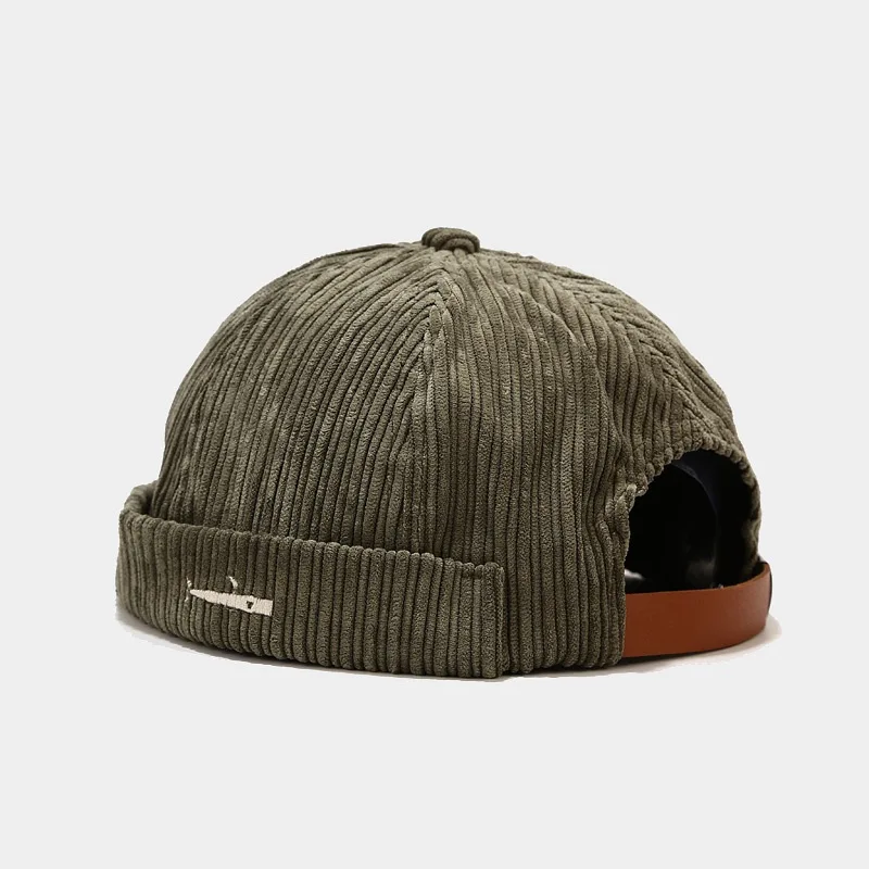 Brand Vintage Beanie Hats Men Women Spring Autumn Landlord Cap Streetwear Hip Hop Brimless Hat Corduroy Docker Cap Wholesale
Brand Vintage Beanie Hats Men Women Spring Autumn Landlord Cap Streetwear Hip Hop Brimless Hat Corduroy Docker Cap Wholesale