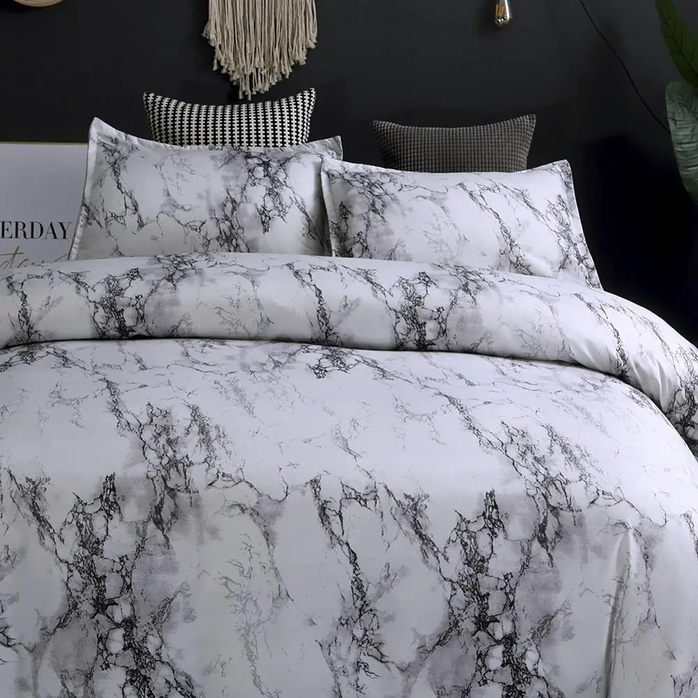 3pcs nordic duvet cover set Marbling bedding set bed linen set Queen King Quilt Cover Bedclothes Pillow case for Home Textile
3pcs nordic duvet cover set Marbling bedding set bed linen set Queen King Quilt Cover Bedclothes Pillow case for Home Textile