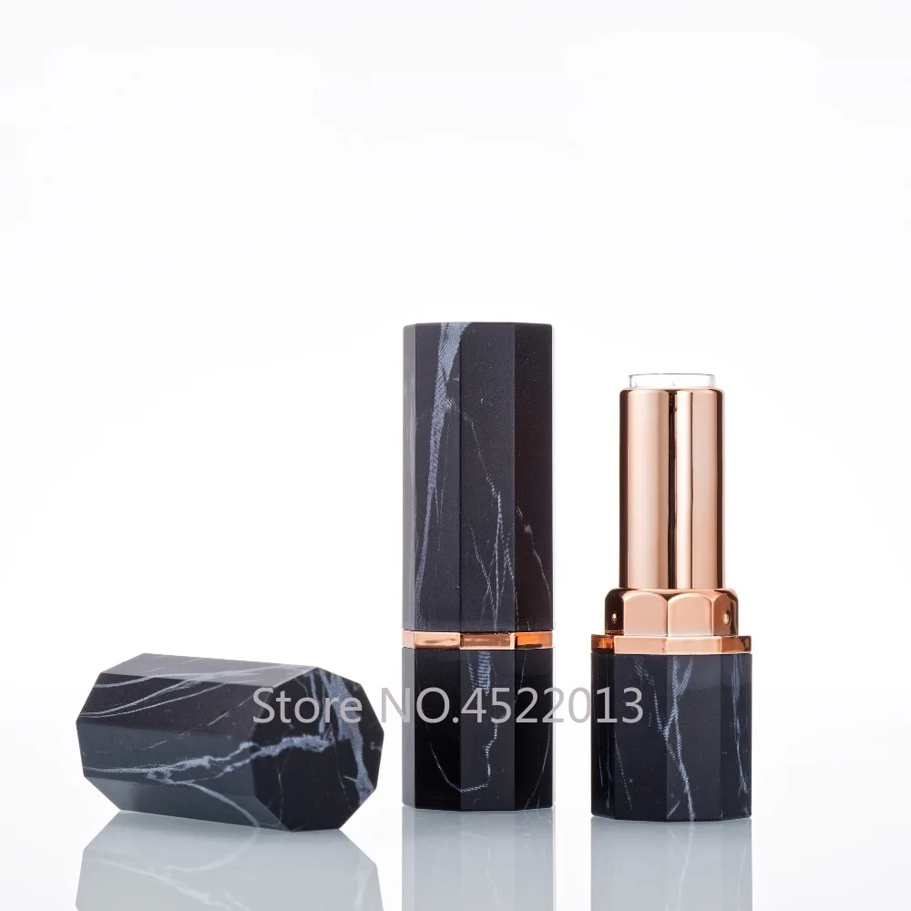 12.1mm Plastic Cosmetic Empty Whie/Black Marble Lipstick Refillable Tube,New Arrival Makeup Lip Balm Container,Lip Rouge Package
12.1mm Plastic Cosmetic Empty Whie/Black Marble Lipstick Refillable Tube,New Arrival Makeup Lip Balm Container,Lip Rouge Package