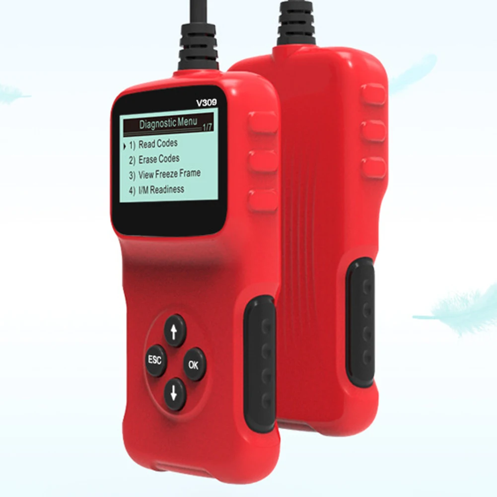V309 Car Auto Fault Diagnostic Scanner OBD OBD2 ELM327 Code Reader Check Tool Car Diagnostic Tool Free Update Automotive Scanner
V309 Car Auto Fault Diagnostic Scanner OBD OBD2 ELM327 Code Reader Check Tool Car Diagnostic Tool Free Update Automotive Scanner