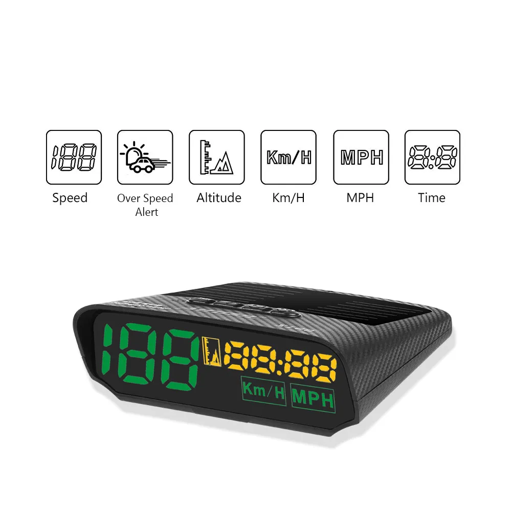 AUTOOL X100 Universal Car Heads UP Display Autos HUD Headup Multifunction Smart Digital Meter Vehicle Speedometer KM/H
AUTOOL X100 Universal Car Heads UP Display Autos HUD Headup Multifunction Smart Digital Meter Vehicle Speedometer KM/H