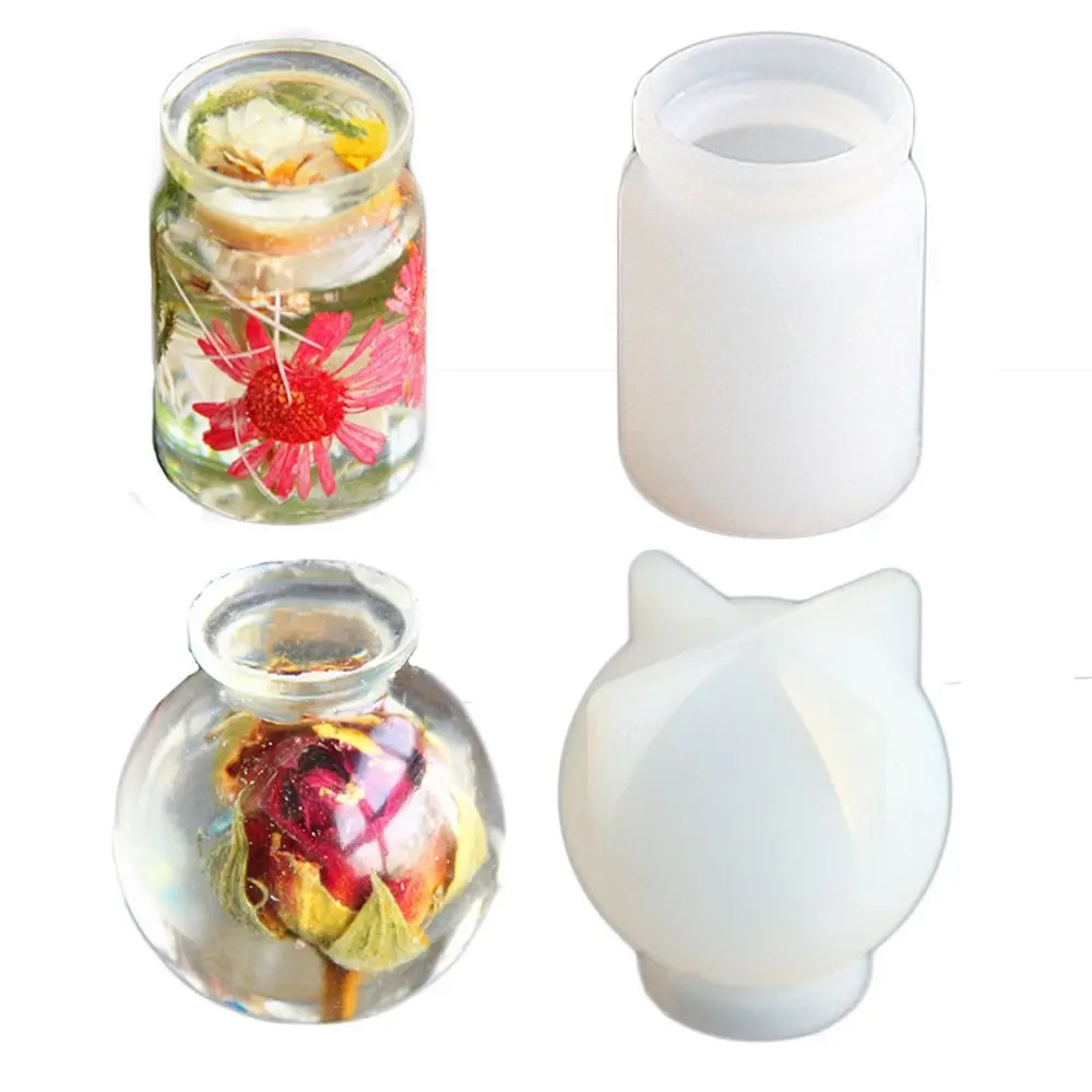 2PCS Wishing Bottle Mould Drift Bottle Silicone Mold Epoxy Resin Necklace Pendant Earrings Molds Jewelry Making Tools DIY Crafts
2PCS Wishing Bottle Mould Drift Bottle Silicone Mold Epoxy Resin Necklace Pendant Earrings Molds Jewelry Making Tools DIY Crafts