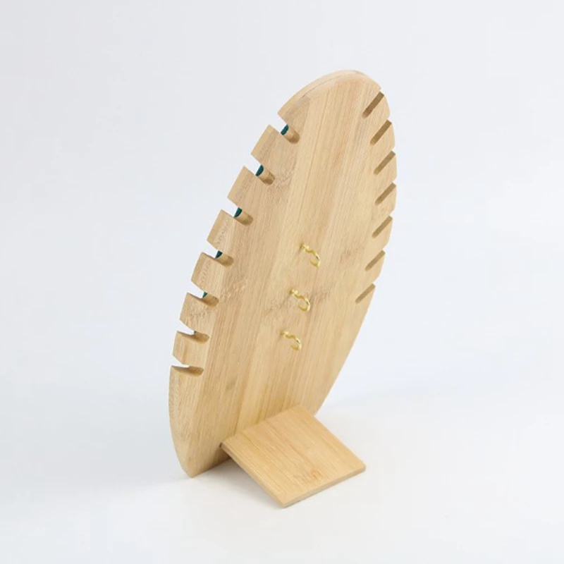 Bamboo Wood Jewelry Display Stand Necklace Showcase Holder Pendant Long Chain Hanging Organizer Rings Necklace Board
Bamboo Wood Jewelry Display Stand Necklace Showcase Holder Pendant Long Chain Hanging Organizer Rings Necklace Board