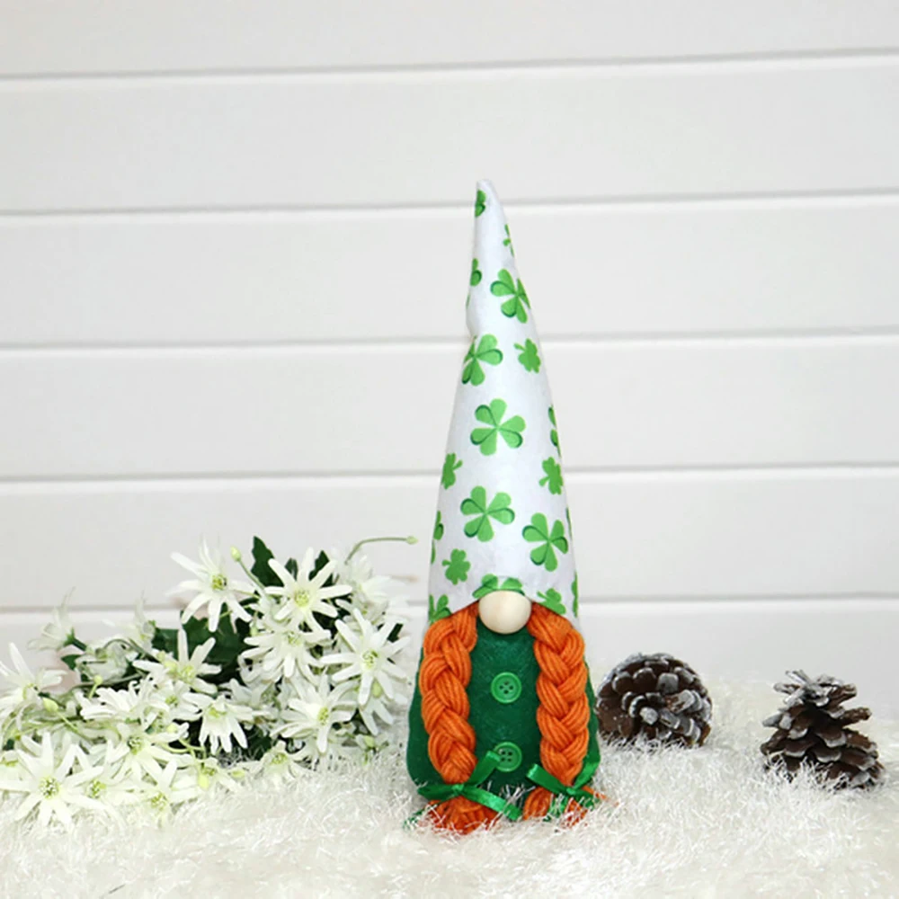 Saint Patrick's Day Gnome Plush Doll Irish Festival Green Clover Faceless Plush Toys Cute Party Cartoon Cloth Decor Gift For Kid
Saint Patrick's Day Gnome Plush Doll Irish Festival Green Clover Faceless Plush Toys Cute Party Cartoon Cloth Decor Gift For Kid