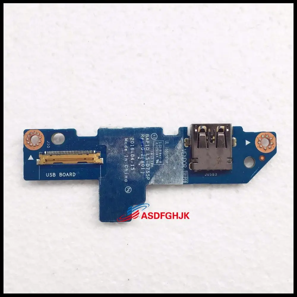 LS-D759P for Dell Alienware 17 R4 USB IO Board 0G3PWR G3PWR CN-0G3PWR BAP10 fully tested 
LS-D759P for Dell Alienware 17 R4 USB IO Board 0G3PWR G3PWR CN-0G3PWR BAP10 fully tested