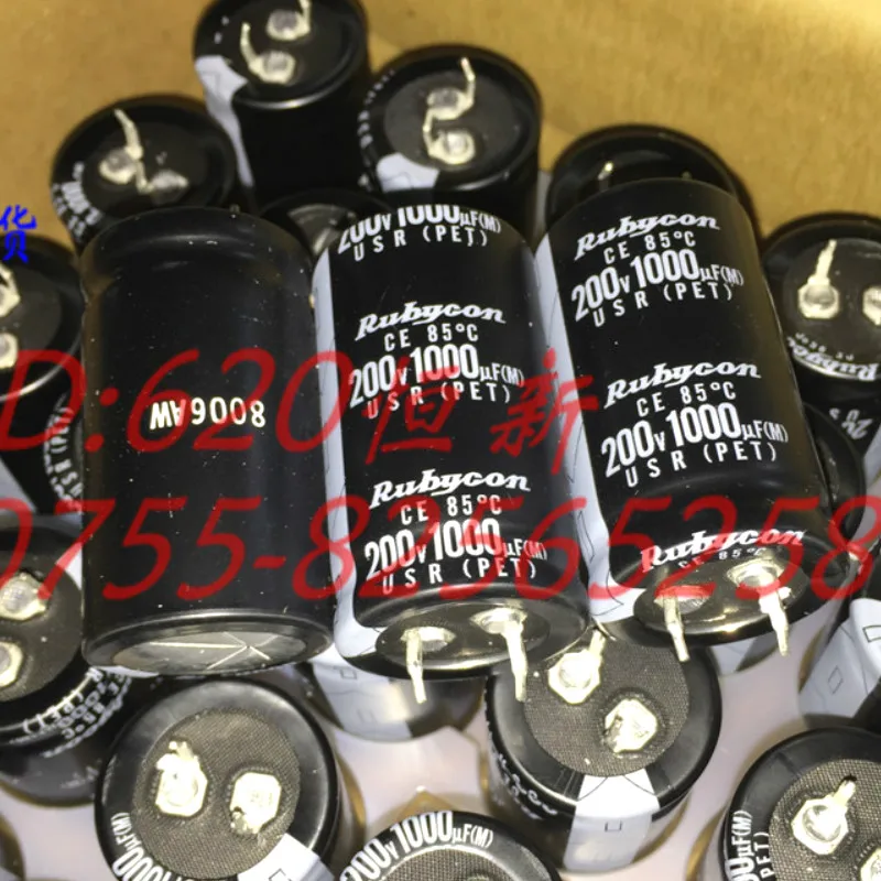10pcs RUBYCON USR 200V1000UF 25X45mm electrolytic capacitor 1000uF/200v standard CE 85 degrees 3000hours 1000uf 200v usr
10pcs RUBYCON USR 200V1000UF 25X45mm electrolytic capacitor 1000uF/200v standard CE 85 degrees 3000hours 1000uf 200v usr