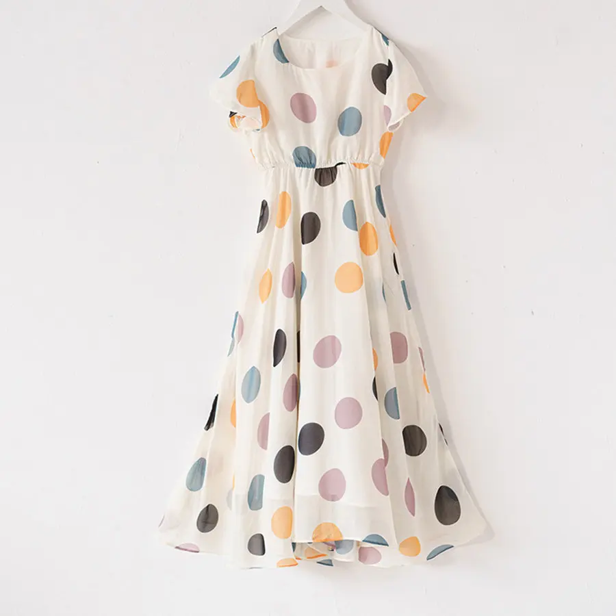 2021 Summer Short Sleeve Ploka Dot Chiffon Dress Girls 6-15 Years Bohemian Slim Waist Square Collar Mid Calf Beach Dresses Teens
2021 Summer Short Sleeve Ploka Dot Chiffon Dress Girls 6-15 Years Bohemian Slim Waist Square Collar Mid Calf Beach Dresses Teens