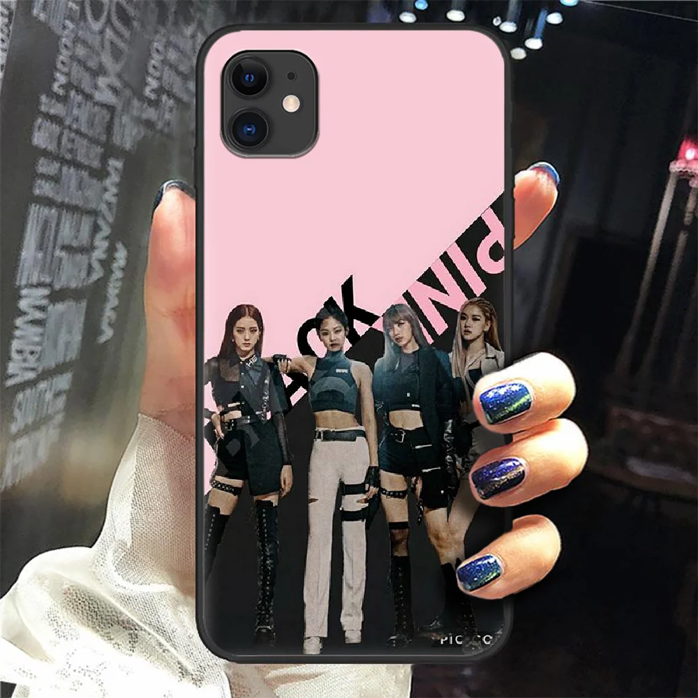 Black Pink Girl Korea Kpop Phone Case Cover Hull For iphone 5 5s se 2 6 6s 7 8 12 mini plus X XS XR 11 PRO MAX black hoesjes
Black Pink Girl Korea Kpop Phone Case Cover Hull For iphone 5 5s se 2 6 6s 7 8 12 mini plus X XS XR 11 PRO MAX black hoesjes