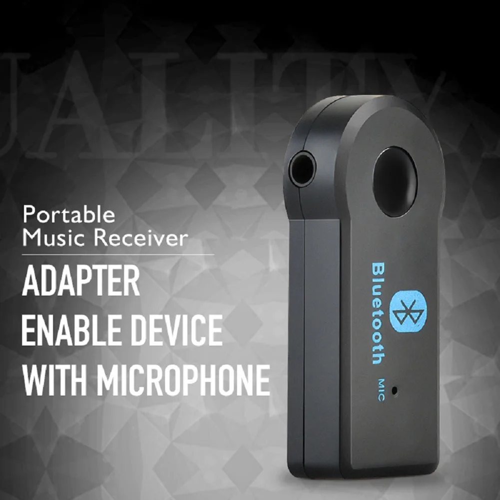 Wireless Bluetooth 5.0 + EDR Audio with Mic Receiver Handsfree Kit 3.5mm AUX Jack Music Adapter for Speaker Vehicle Car Auto
Wireless Bluetooth 5.0 + EDR Audio with Mic Receiver Handsfree Kit 3.5mm AUX Jack Music Adapter for Speaker Vehicle Car Auto