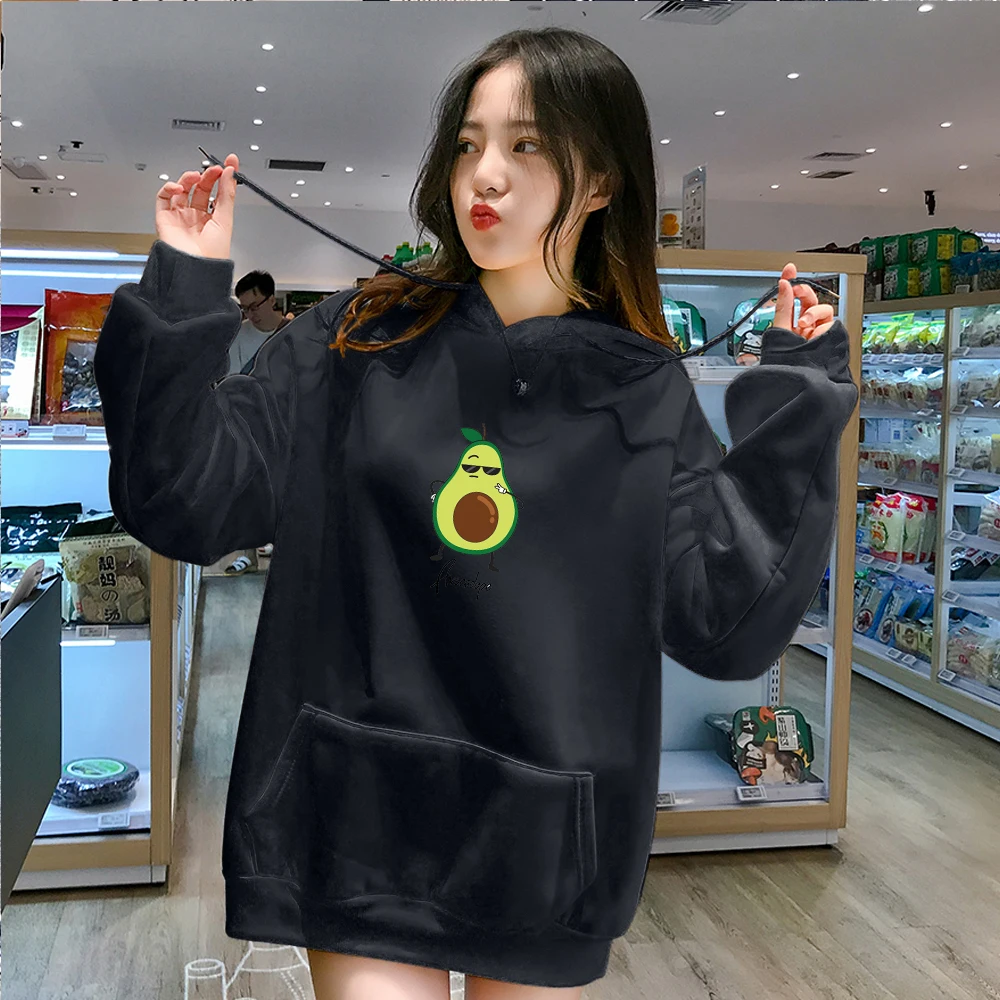 Vegan Avocado Cartoon Print Sweat Hoody Fashion Long Sleeve Cropped Sweatshirts Women Femme Harajuku Cool Crop Top Hoodies
Vegan Avocado Cartoon Print Sweat Hoody Fashion Long Sleeve Cropped Sweatshirts Women Femme Harajuku Cool Crop Top Hoodies