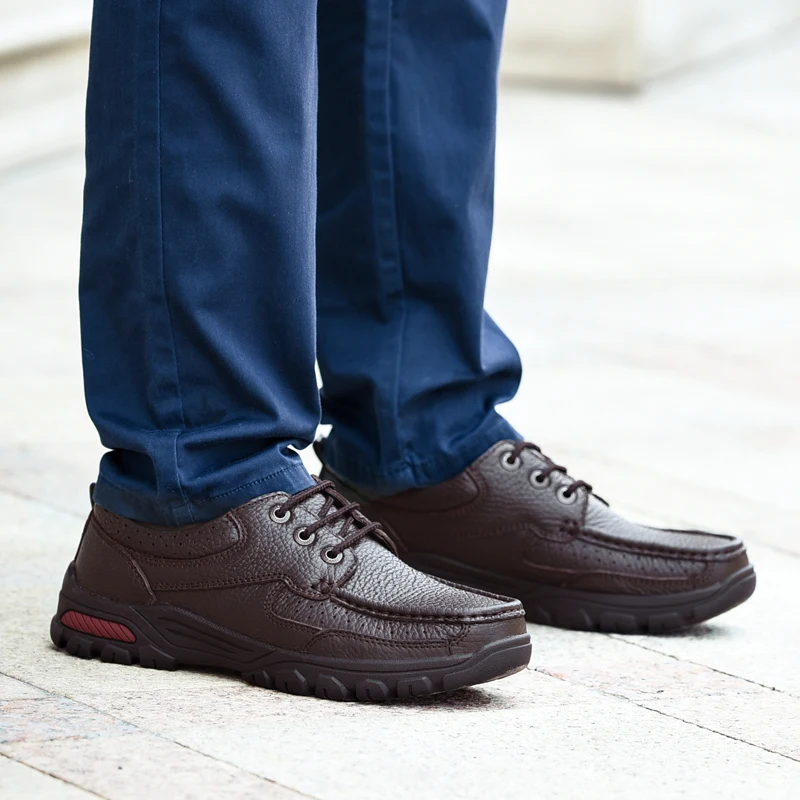 Men Shoes Spring Genuine Leather Shoes Plus Velvet In Winter Men Business Casual Office Formal Leather Shoes Man Dad Flats
Men Shoes Spring Genuine Leather Shoes Plus Velvet In Winter Men Business Casual Office Formal Leather Shoes Man Dad Flats