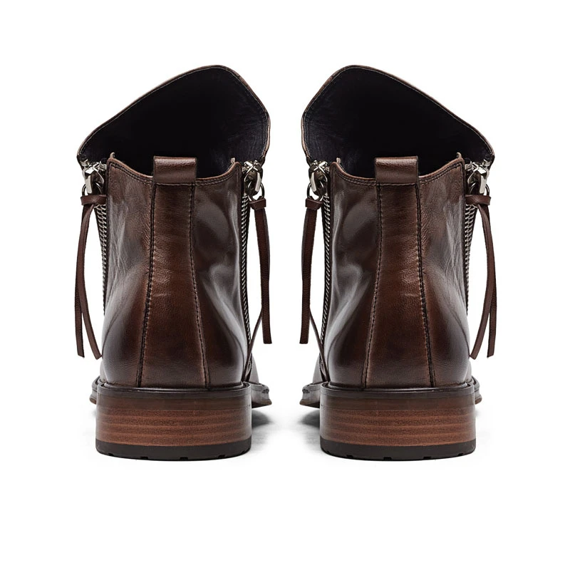 Men Leather Boots 2020 Fashion High-top Tassel Zip PU Leather Shoes Autumn Winter Ankle Boots Men Martin Boots Plus Size 48
Men Leather Boots 2020 Fashion High-top Tassel Zip PU Leather Shoes Autumn Winter Ankle Boots Men Martin Boots Plus Size 48