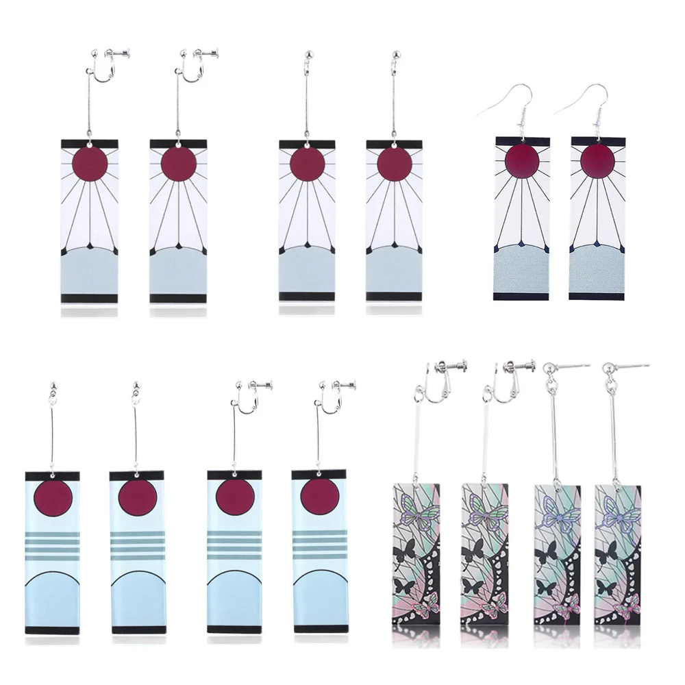 Anime Acrylic Drop Earrings Demon Slayer Kimetsu no Yaiba Blade of Ghost Earings For Women Men Cosplay Jewelry Accessories Gift
Anime Acrylic Drop Earrings Demon Slayer Kimetsu no Yaiba Blade of Ghost Earings For Women Men Cosplay Jewelry Accessories Gift