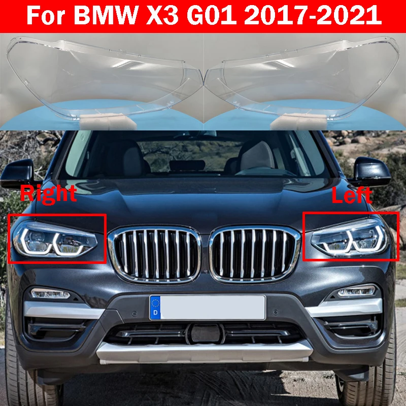 Auto Light Caps For BMW X3 G01 2017-2021 Car Transparent Lampshade Lamp Shade Front Headlight Cover Glass Lens Shell
Auto Light Caps For BMW X3 G01 2017-2021 Car Transparent Lampshade Lamp Shade Front Headlight Cover Glass Lens Shell