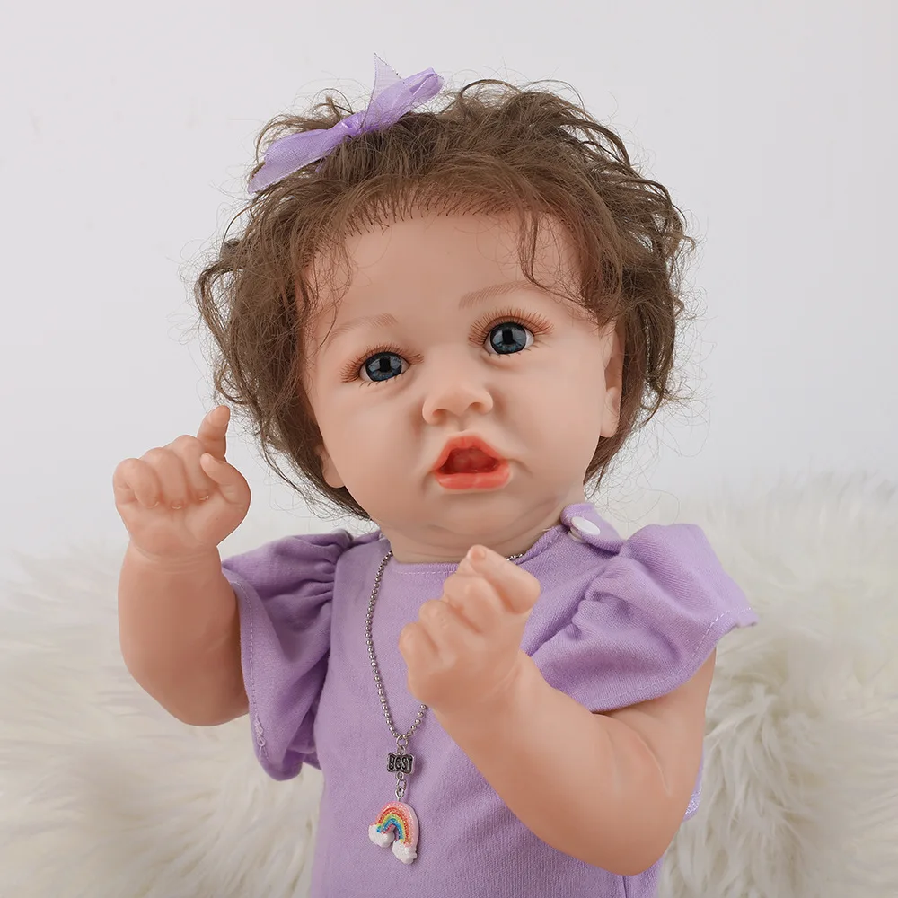 58cm Reborn Baby Dolls for Children Toys Reborn Kits Reborn Doll In Beautiful Skit Kids Birthday Xmas Gift Real Baby
58cm Reborn Baby Dolls for Children Toys Reborn Kits Reborn Doll In Beautiful Skit Kids Birthday Xmas Gift Real Baby