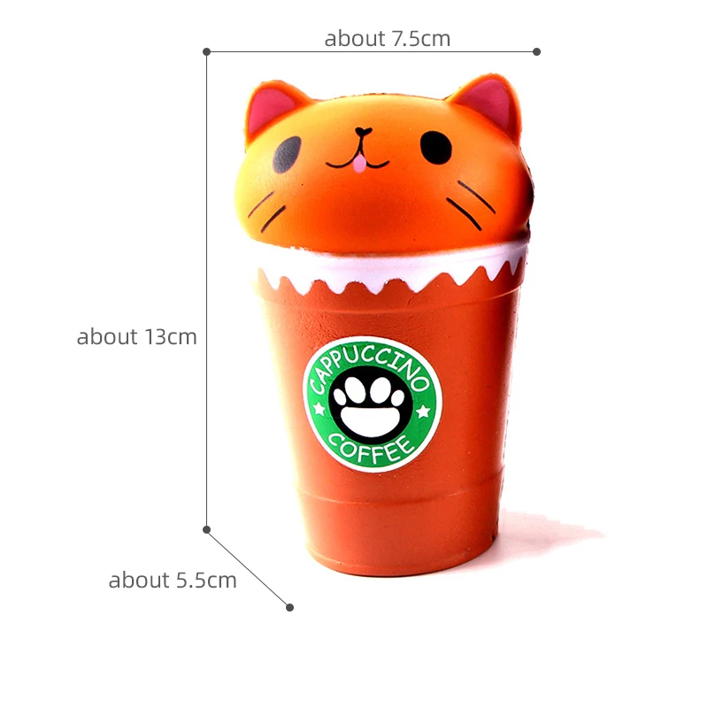 Squishy Antistress Kawaii Squishies Slow Rising Jumbo Scented Cappuccino Coffee Cup Cat Funny Toys For Children Boys and Girls
Squishy Antistress Kawaii Squishies Slow Rising Jumbo Scented Cappuccino Coffee Cup Cat Funny Toys For Children Boys and Girls