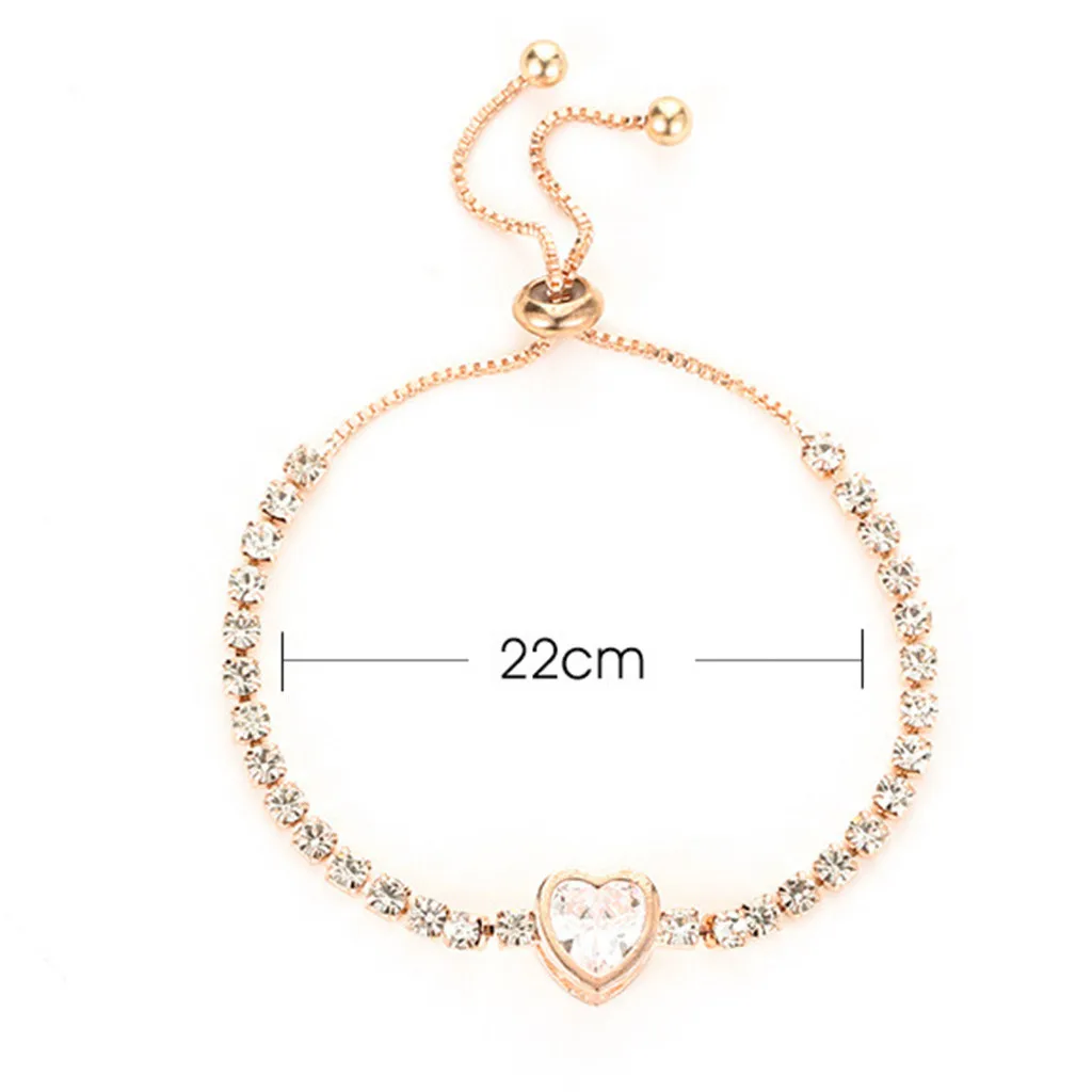 Bracelets For Girls Women Crystal Bracelet Bangle Love Valentine's Day Wedding Bridal Jewelry armbanden voor vrouwen S1
Bracelets For Girls Women Crystal Bracelet Bangle Love Valentine's Day Wedding Bridal Jewelry armbanden voor vrouwen S1