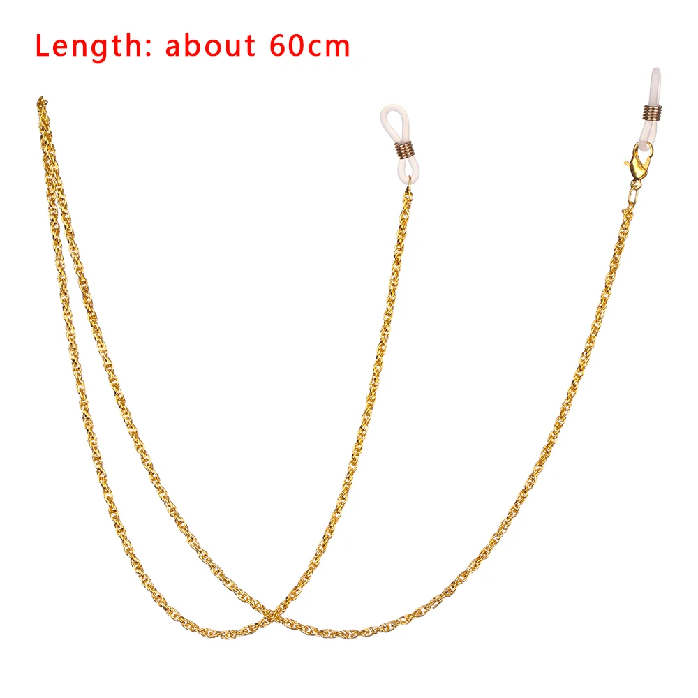 Fashion Reading Glasses Chain for Women Metal Sunglasses Cords Anti Slip Eyeglass Lanyard Hold Straps Gold Silver Black Necklace
Fashion Reading Glasses Chain for Women Metal Sunglasses Cords Anti Slip Eyeglass Lanyard Hold Straps Gold Silver Black Necklace