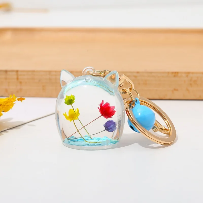 Creative Cat Ear key Chain Acrylic Case Dried Flowers Into Liquid Oil Shell key Ring Girl Heart Drift Bottle Backpack Pendant
Creative Cat Ear key Chain Acrylic Case Dried Flowers Into Liquid Oil Shell key Ring Girl Heart Drift Bottle Backpack Pendant