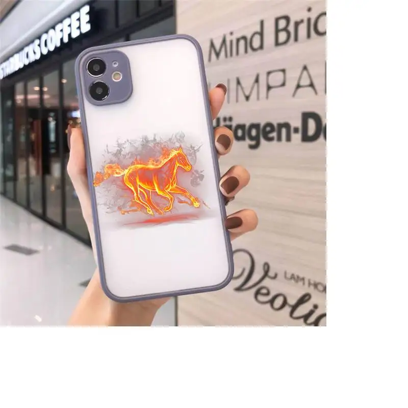 horse Phone Cases Matte Transparent for iPhone 7 8 11 12 s mini pro X XS XR MAX Plus cover funda
horse Phone Cases Matte Transparent for iPhone 7 8 11 12 s mini pro X XS XR MAX Plus cover funda