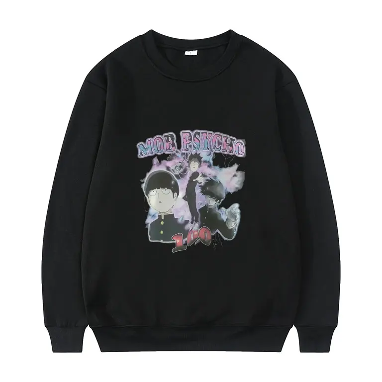 Japan Anime Mob Psycho 100 Graphics Print Sweatshirt Men Women Fashion Oversized Sweatshirts Mens All-match Harajuku Pullover
Japan Anime Mob Psycho 100 Graphics Print Sweatshirt Men Women Fashion Oversized Sweatshirts Mens All-match Harajuku Pullover