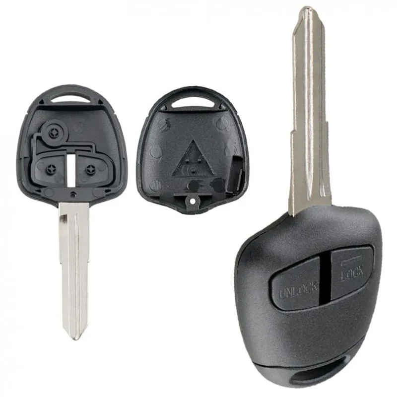 

2 Buttons Car Remote Key Shell Case with MIT11 Blade Fit for Mitsubishi Grandis Outlander Lancer IV V VI VII VIII IX CT9A