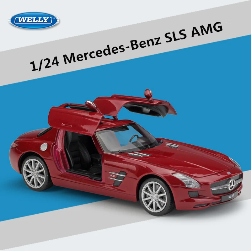 1:24 Benzs SLS Alloy Sports Car Model Diecast Metal Toy Vehicles Car Model High Simulation Collection Childrens Gift Decoration
1:24 Benzs SLS Alloy Sports Car Model Diecast Metal Toy Vehicles Car Model High Simulation Collection Childrens Gift Decoration