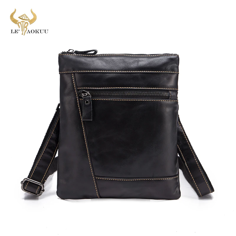 Original Leather Male Fashion Casual School Messenger bag Design Satchel Book Crossbody Shoulder bag 9" Tablet Case Men 7001-b
Original Leather Male Fashion Casual School Messenger bag Design Satchel Book Crossbody Shoulder bag 9" Tablet Case Men 7001-b