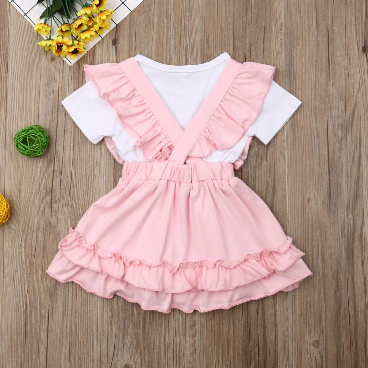 0-24M Toddler Baby Kids Girls T-Shirt Tops Suspender Skirt 2Pcs Outfits Clothes Clothing Set Outfit
0-24M Toddler Baby Kids Girls T-Shirt Tops Suspender Skirt 2Pcs Outfits Clothes Clothing Set Outfit