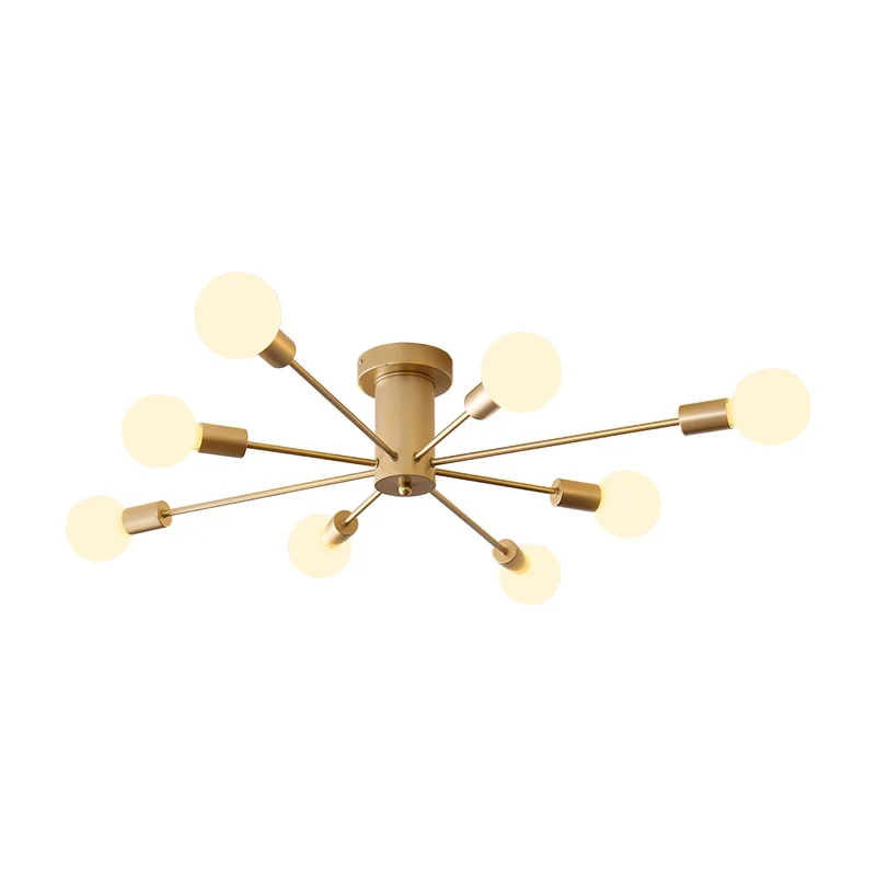 Mordern Nordic Retro Edison Bulb Light Chandelier Spider Ceiling Lamp Fixture Light Vintage Loft Antique Adjustable DIY Art Gold
Mordern Nordic Retro Edison Bulb Light Chandelier Spider Ceiling Lamp Fixture Light Vintage Loft Antique Adjustable DIY Art Gold