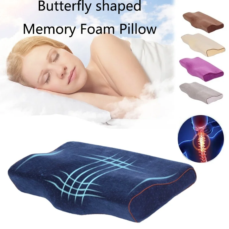 6 цветов спальный Memory Foam ортопедические подушки латексная подушка для шеи