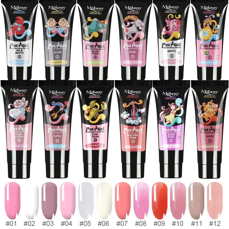 Mobray 15ml Poly Nail Gel Extensions Gel Glitter Building Gel Manicure Nails Art Design uv gel Semi Permanent Nails Length Gel
Mobray 15ml Poly Nail Gel Extensions Gel Glitter Building Gel Manicure Nails Art Design uv gel Semi Permanent Nails Length Gel
