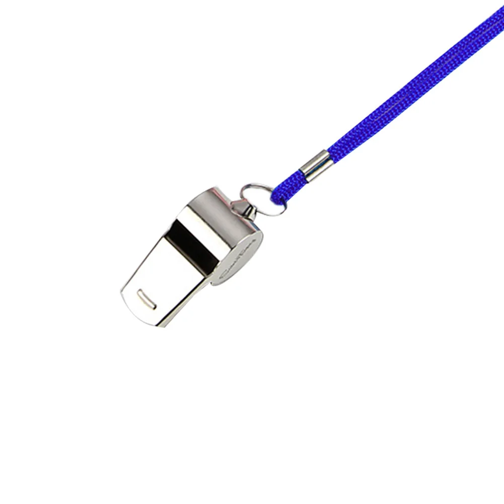 Loud Sound Portable Race Competition Wear Resistant Smooth Sports Game Whistle Referee Stainless Steel With Lanyard Outdoor
Loud Sound Portable Race Competition Wear Resistant Smooth Sports Game Whistle Referee Stainless Steel With Lanyard Outdoor