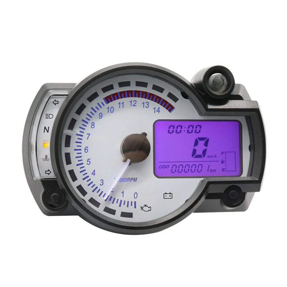 7 LED Motorcycle Odometer Speedometer Meter Digital Gauge Tachometer Engine 12V Rotate Speed Oil Quantity Engine Failure Display
7 LED Motorcycle Odometer Speedometer Meter Digital Gauge Tachometer Engine 12V Rotate Speed Oil Quantity Engine Failure Display