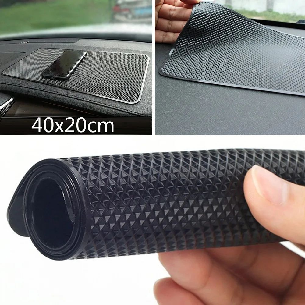 40*20CM Anti-skid Slip Proof Grip Mat For GPS Cell Phone Car Dashboard Holder Pad Dash Mat/pad Black Rubber
40*20CM Anti-skid Slip Proof Grip Mat For GPS Cell Phone Car Dashboard Holder Pad Dash Mat/pad Black Rubber