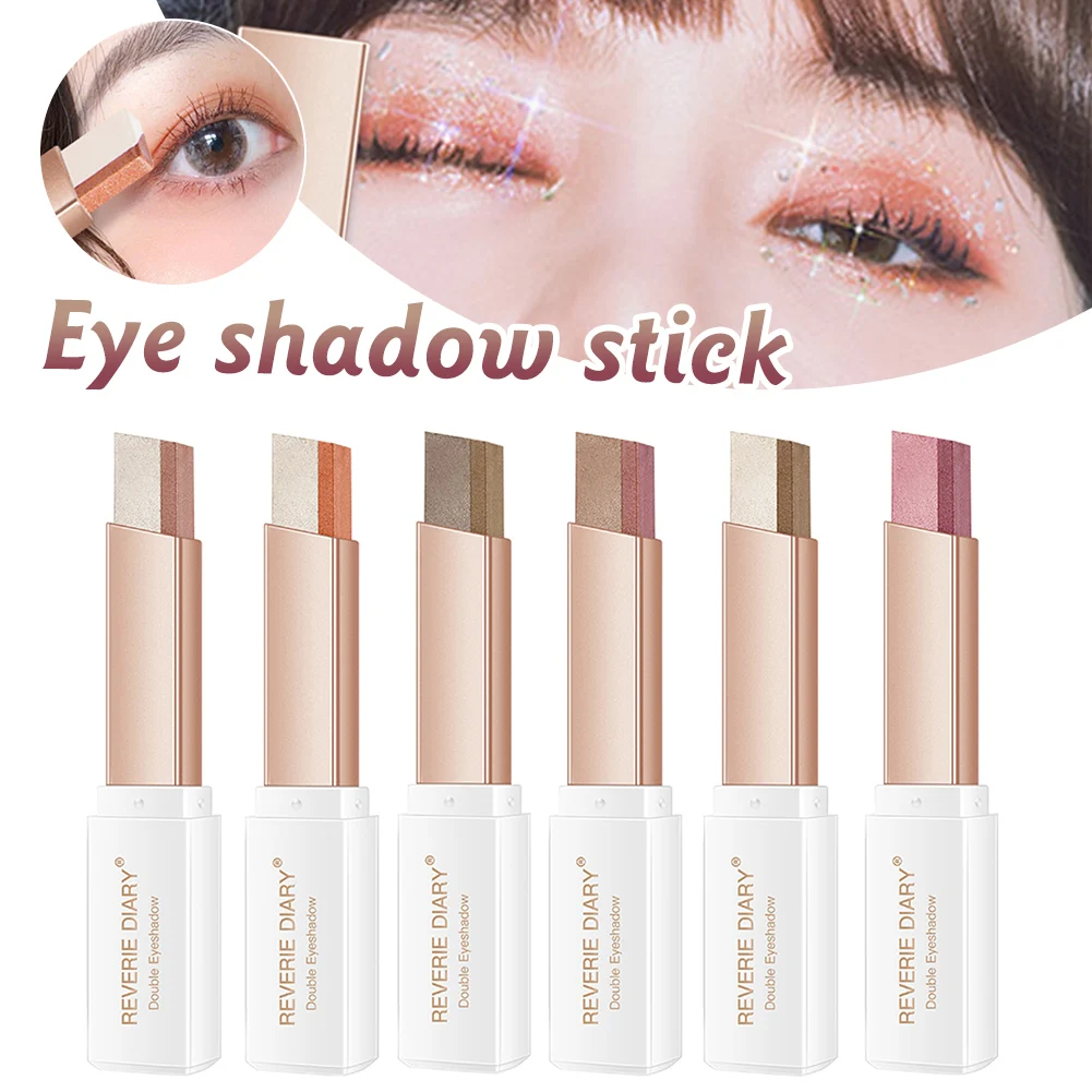 6 colors Eyeshadow Stick Double Colors Gradual color Rotary Eye Shadow Stick Waterproof and Long-lasting Eyeshadow Eye Makeup
6 colors Eyeshadow Stick Double Colors Gradual color Rotary Eye Shadow Stick Waterproof and Long-lasting Eyeshadow Eye Makeup
