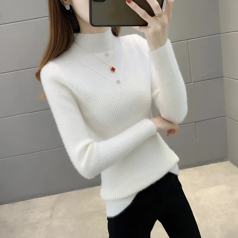 Autumn and winter wearing a drawstring pullover in the long section female version of the sweater GRAY22
Autumn and winter wearing a drawstring pullover in the long section female version of the sweater GRAY22