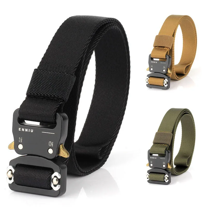 Multipurpose Outdoor Hiking Hunting Climbing Camping Sports Military Tactical Belt Solid Buckle Waist Belt Automatic Buckle Belt
Multipurpose Outdoor Hiking Hunting Climbing Camping Sports Military Tactical Belt Solid Buckle Waist Belt Automatic Buckle Belt