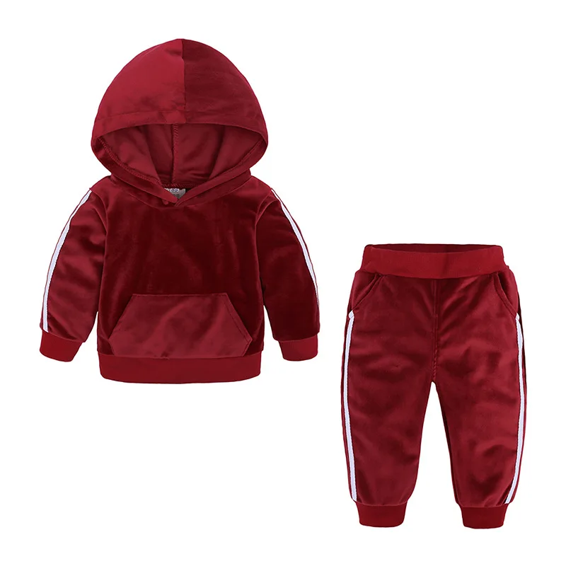 Baby Boys Girls Hoodie Suit Pleuche Cotton Kids Hooded Sportswear Set Children Clothing 2~8 Years Tracksuit 2piece Spring Autumn
Baby Boys Girls Hoodie Suit Pleuche Cotton Kids Hooded Sportswear Set Children Clothing 2~8 Years Tracksuit 2piece Spring Autumn