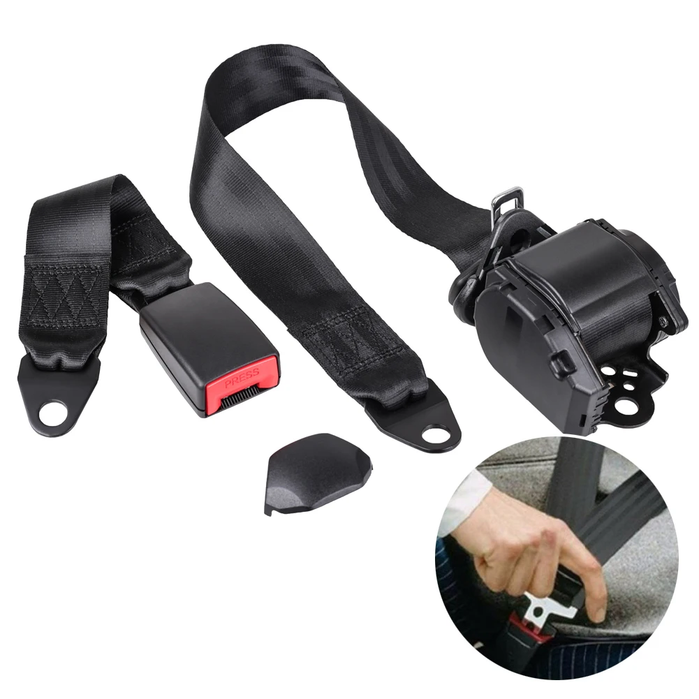 Hot Sale Set Black Car Auto Adjustable Telescopic 3 Point Safety Seat Belt Harness Accessory Set Fast Shipping
Hot Sale Set Black Car Auto Adjustable Telescopic 3 Point Safety Seat Belt Harness Accessory Set Fast Shipping