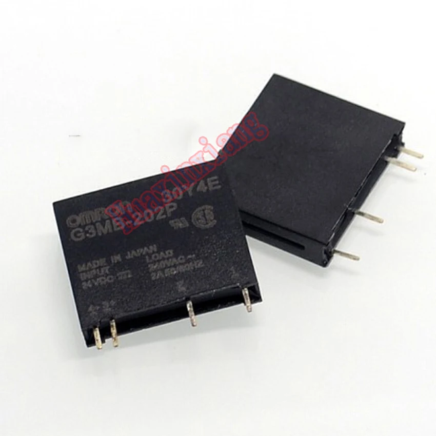10PCS/Lot G3MB-202P-24VDC G3MB-202P 24V DC-AC SSR 24VDC/240VAC 2A Solid State Relay