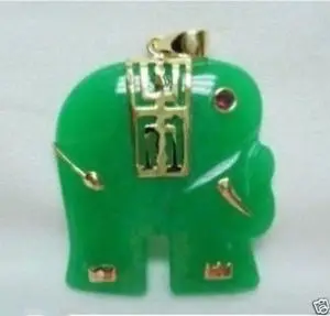 Hot sell Fast SHIPPING Fast shippingCharming! Green Jade Elephant Pendant Necklace
Hot sell Fast SHIPPING Fast shippingCharming! Green Jade Elephant Pendant Necklace