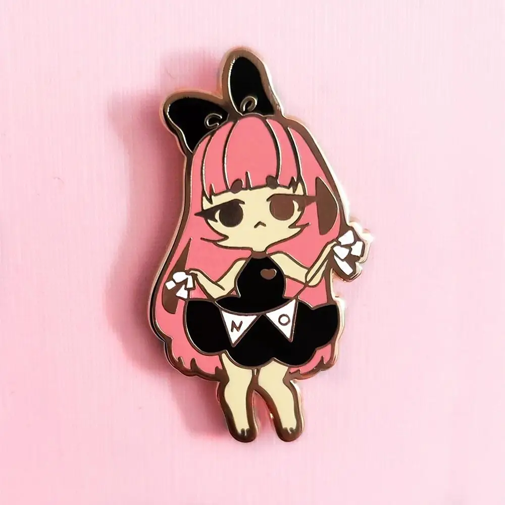 Kawaii Black Dress No Girl Hard Enamel Pins Anime Chibi Lapel Pin Badge Brooch Gift 
Kawaii Black Dress No Girl Hard Enamel Pins Anime Chibi Lapel Pin Badge Brooch Gift